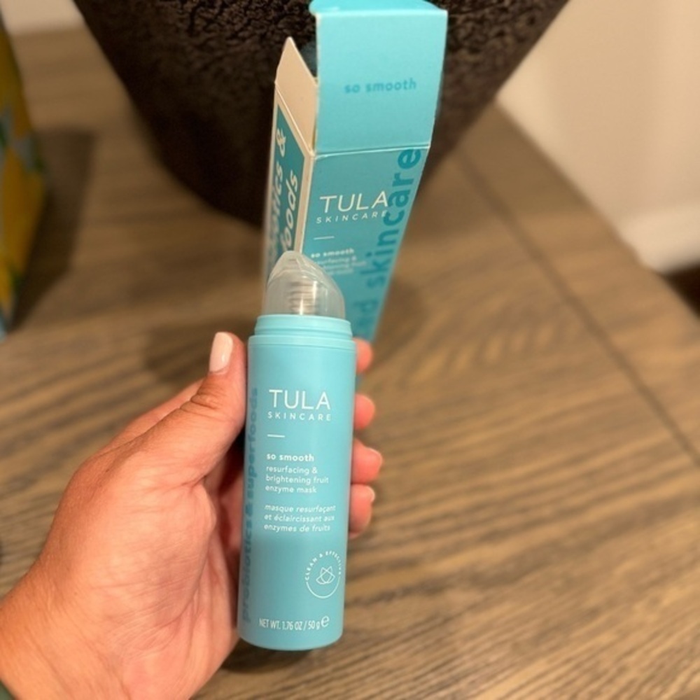 TULA Skin Care So Smooth Resurfacing & Brightening Fruit Enzyme Mask New in box